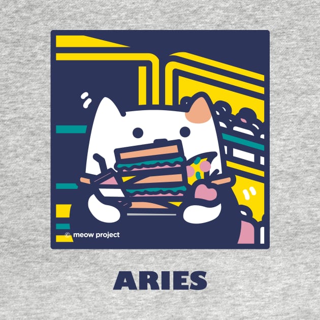 Quarantine Cat Zodiac Signs: Aries cat by meowproject